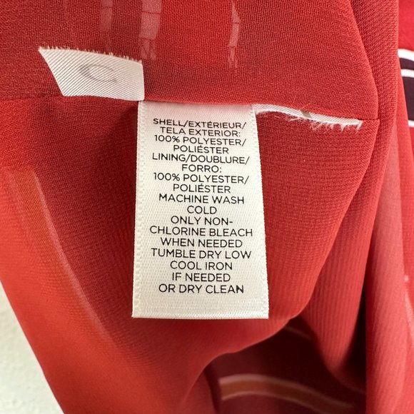 Loft Strappy Cami Sleeveless Multi-Colored Striped Top Size XXSP - Picture 6 of 8